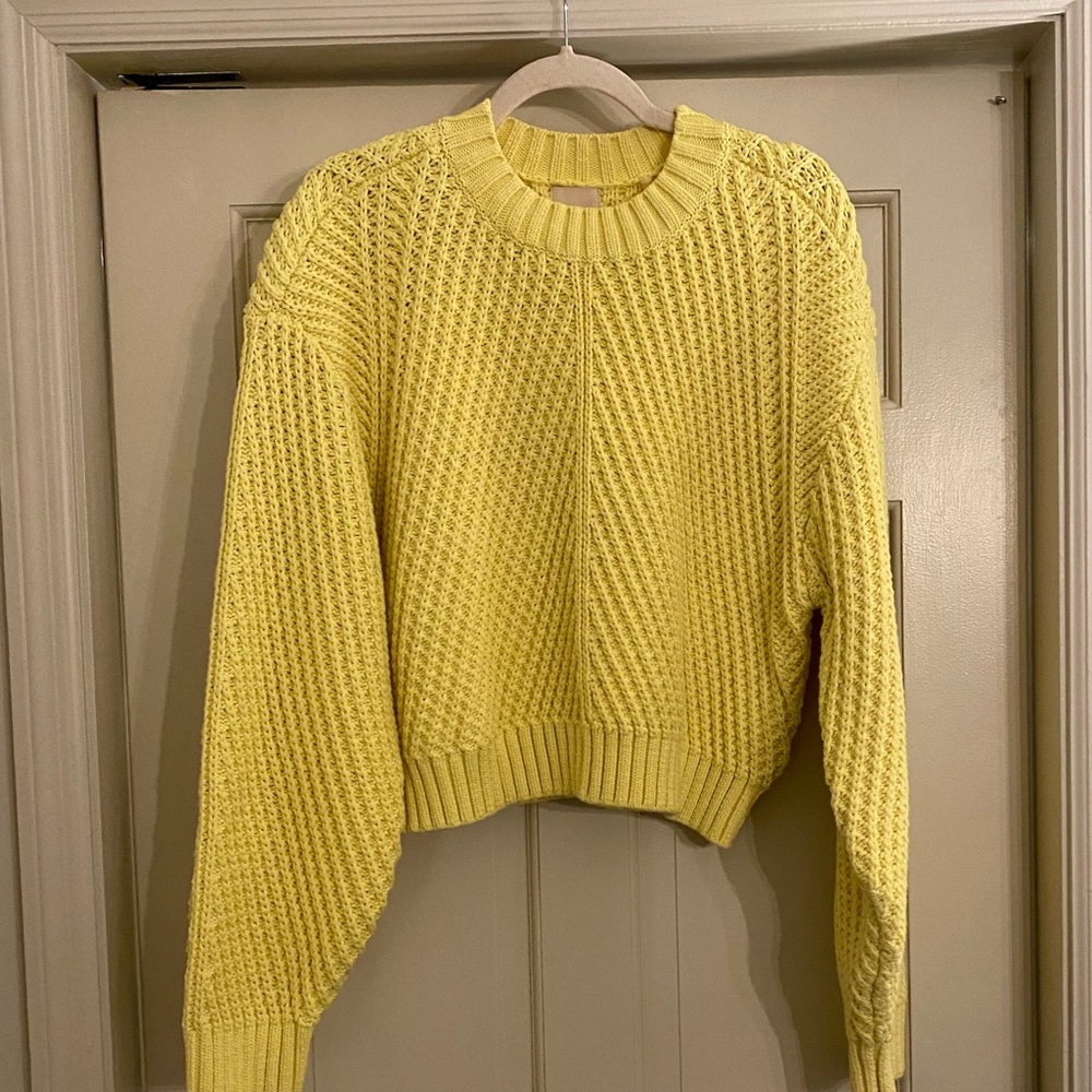 H&M Yellow Sweater